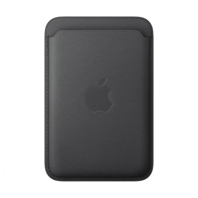 iPhone Feingewebe Wallet mit MagSafe (schwarz) — image 1