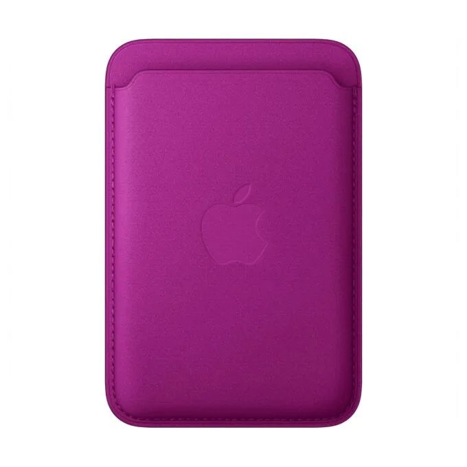 iPhone Feingewebe Wallet mit MagSafe (magenta) — image 1