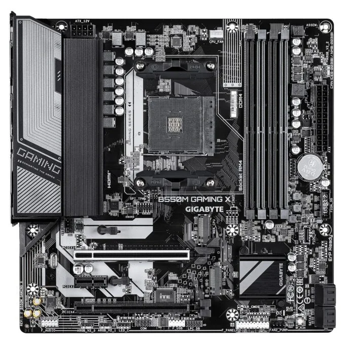 GIGABYTE B550M GAMING X — image 2