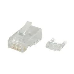 ROLINE Modular Plug ungeschirmt Kat.6 Class E für Massivdraht 10 Stck