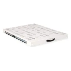 ROLINE Fachboden 48,26cm 19Zoll 1 HE ausziehbar 550 T 25 kg grau