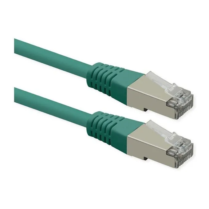 KAB ROLINE Patchkabel Cat.6 Class E PoE S/FTP PiMF grün 10m — image 3