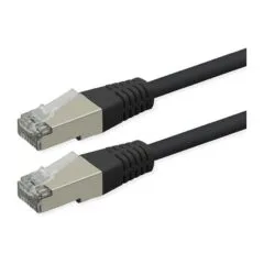 KAB ROLINE Patchkabel Cat.6 Class E PoE S/FTP PiMF blau 10m