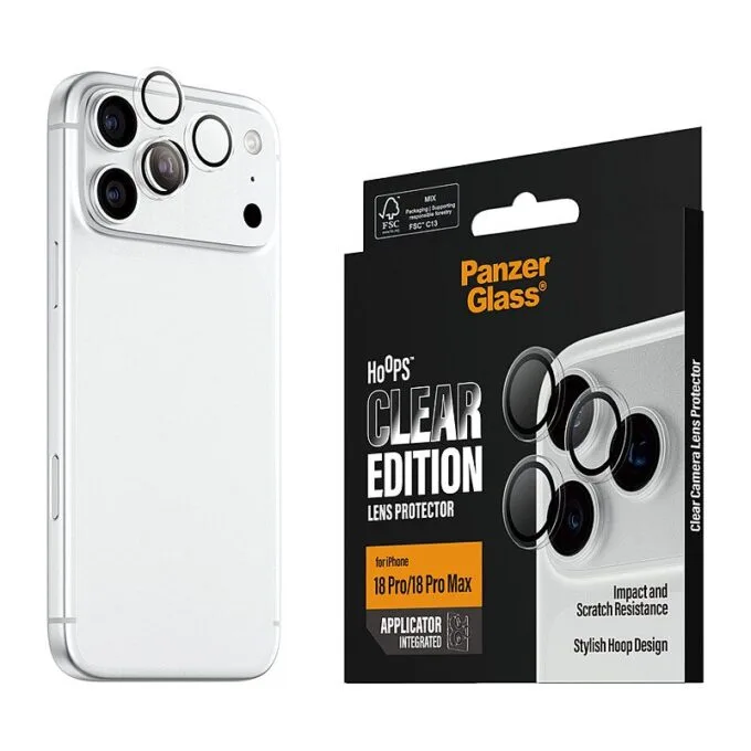 PanzerGlass Hoops Camera Lens Protector Transparent iPhone 18 Pro/ Pro Max — image 6