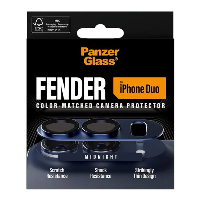 PanzerGlass Fender Camera Lens Protector midnight iPhone 18 Fold — image 3