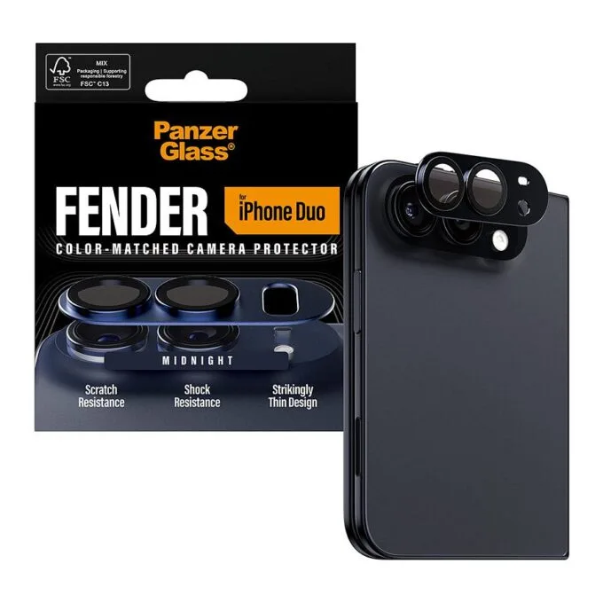 PanzerGlass Fender Camera Lens Protector midnight iPhone 18 Fold — image 5