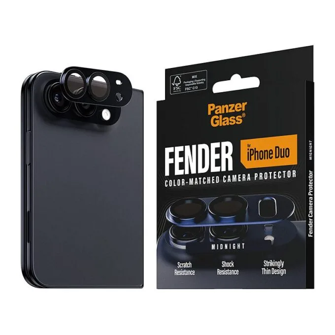 PanzerGlass Fender Camera Lens Protector midnight iPhone 18 Fold — image 6