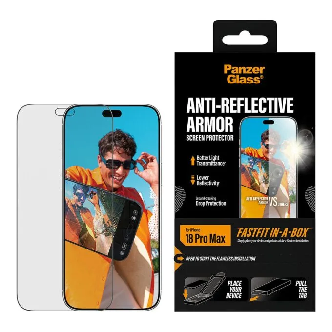 PanzerGlass Anti-reflective Armor Screen Protector iPhone 18 Pro Max — image 2