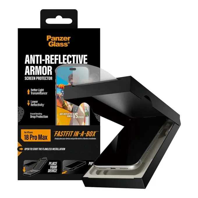 PanzerGlass Anti-reflective Armor Screen Protector iPhone 18 Pro Max — image 5