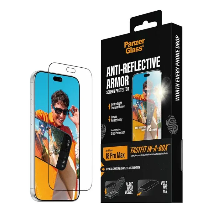 PanzerGlass Anti-reflective Armor Screen Protector iPhone 18 Pro Max — image 6