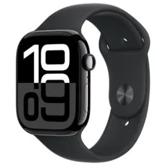 Watch 10 LTE 46mm Alu, black (QLA)