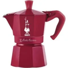 Bialetti Candyland Moka Express 3TZ (150 ml) czerwony