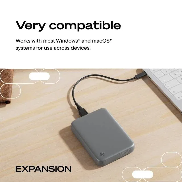 Seagate Expansion Portable 2TB szary — image 11