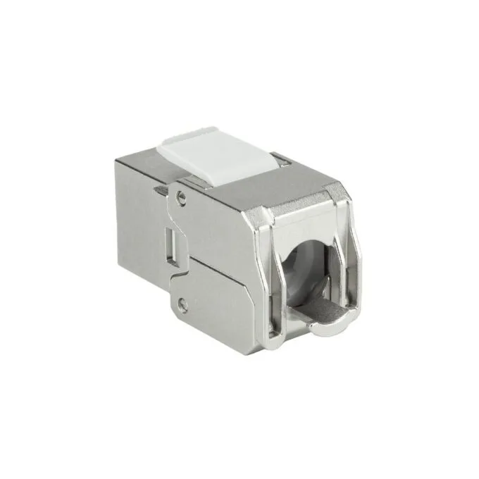Keystone Jack RJ45 CAT6 Shielded toolless with shutter — image 3