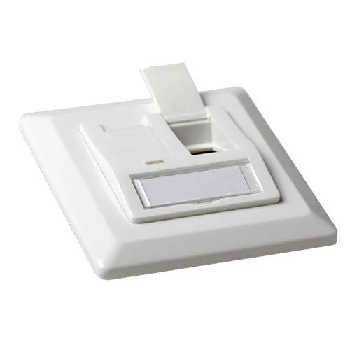 In-Wall keystone jack box 2 ports — image 1