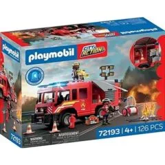 Playmobil Fire 72193 Pojazd ratowniczo-techniczny straży poża