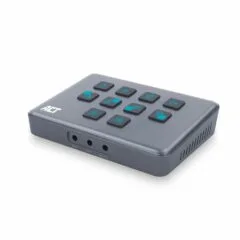 Dual HDMI input USB-C Video Switcher for capturing and live streaming