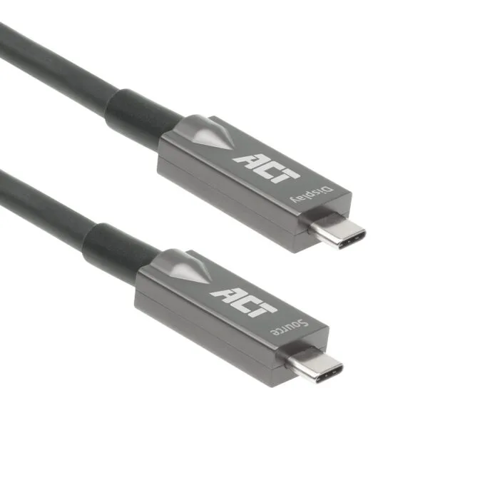 USB-C 3.2 Gen2 Active Optical Cable (AOC) connection cable, 3m — image 1