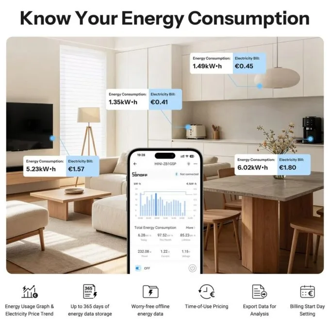 Sonoff Zigbee Smart Switch Compact MINI-ZB1GSP — image 4