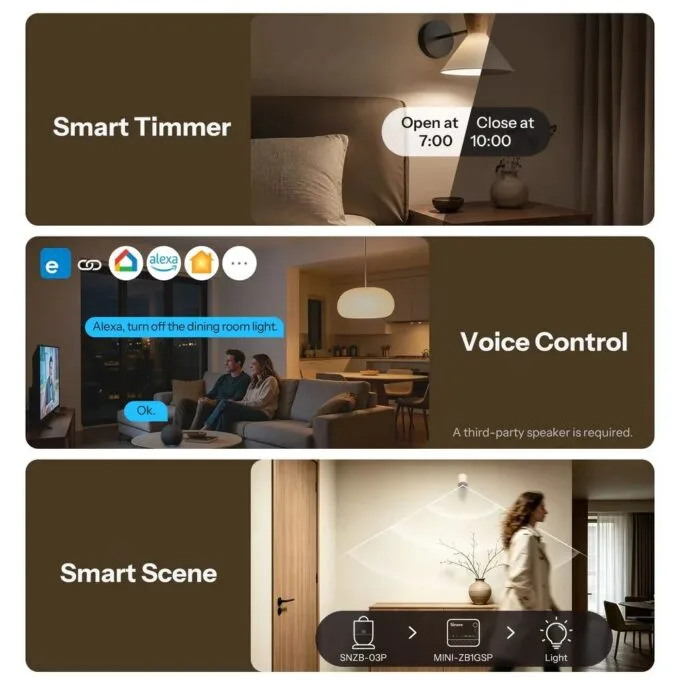 Sonoff Zigbee Smart Switch Compact MINI-ZB1GSP — image 5