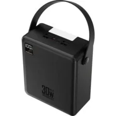 Wozinsky W8-B 100000 mAh z latarką 30W czarny