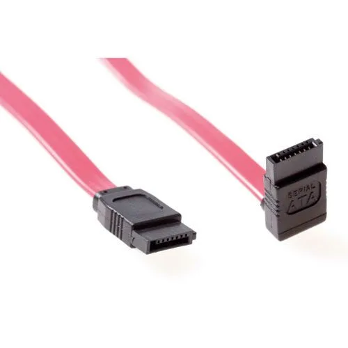 SATA connection cable with angled connector 0,75 m — image 1