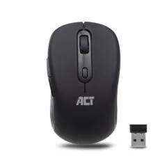 Wireless Mouse, USB nano receiver, 1600 dpi, black