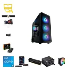 Custom Gaming PC - Intel Core i5-14400, RTX 5060 Ti 16GB, 16GB DDR4, 1TB NVMe