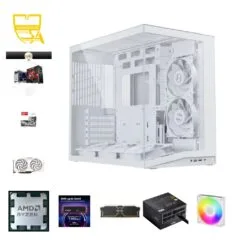 Custom Gaming PC - Ryzen 7 7700, Radeon RX 9060 XT 16GB, 24GB DDR5, 1TB NVMe