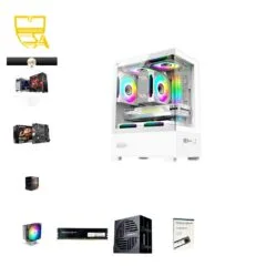 Custom 1080p Gaming PC - Ryzen 5 5600G, Integrated Graphics, 16GB DDR4, 512GB NVMe