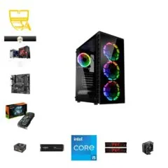 Custom Gaming PC - Intel i5-12400F, RTX 5070 12GB, 32GB DDR4, 1TB NVMe