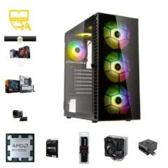 Custom Gaming PC - Ryzen 7 7700, RTX 5060, 16GB DDR5, 1TB NVMe