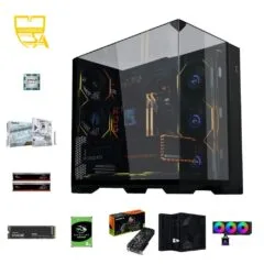Кастомный игровой ПК - Ryzen 9 9900X, RTX 5070 Ti, 32GB DDR5, 2TB NVMe + 8TB HDD