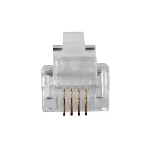 RJ11 (4P/4C) modulaire connector for flat cable — image 3