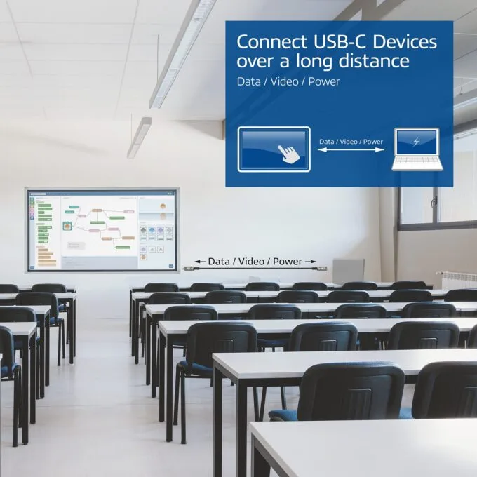 USB-C 3.2 Gen2 Active Optical Cable (AOC) connection cable, 3m — image 9