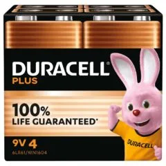 Plus (2 Stück, E-Block (9-Volt-Block))