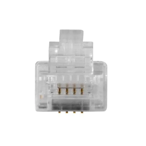 RJ11 (4P/4C) modulaire connector for flat cable — image 1