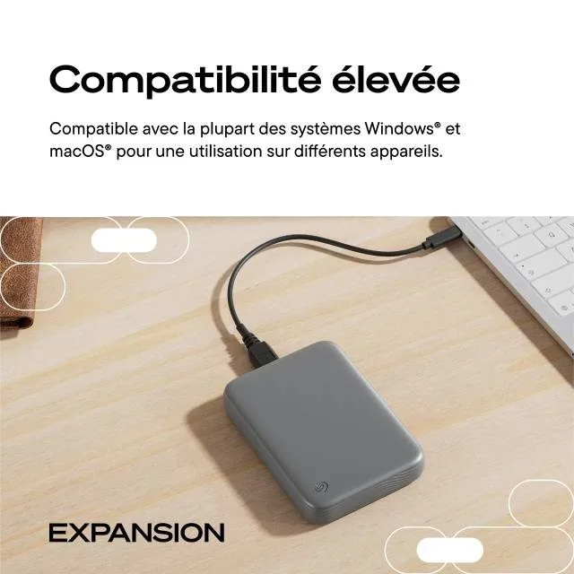 Seagate Expansion Portable 2TB szary — image 5