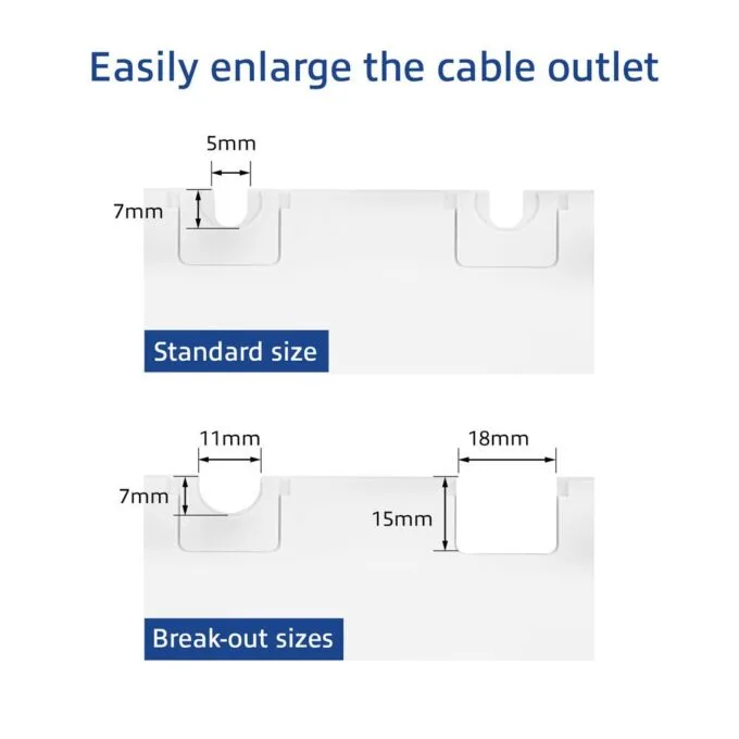 Unloaded surface keystone mount box for 4 keystone jacks — image 11